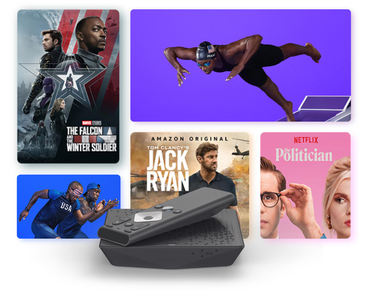 Haz streaming de películas, TV y deportes con Xfinity Flex
